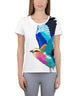 Athletic T-shirt inspired by Lilac-breasted Roller Bird