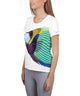 Athletic T-shirt inspired by Emperor Angelfish