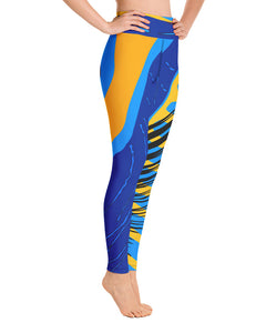 High Waisted Leggings inspired by Emperor Angelfish