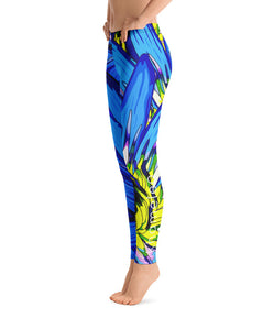 Leggings - Blue Lotus